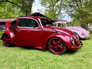 Tamco Paint Rock-It-Red in 1963 Volkswagen Beetle Ragtop