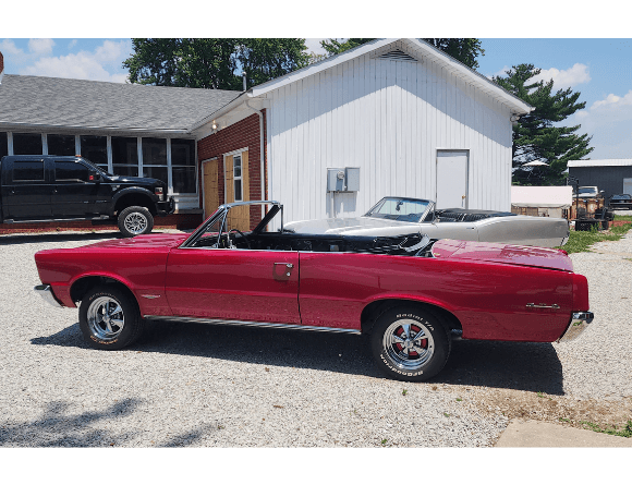 Tamco Paint Rock It Red in 1965 Pontiac GTO