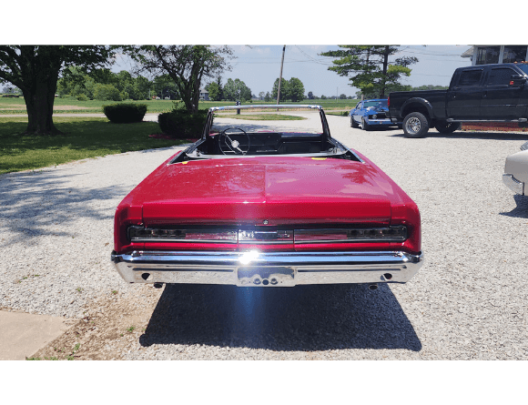Tamco Paint Rock It Red in 1965 Pontiac GTO