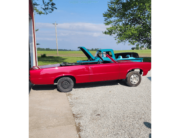 Tamco Paint Rock It Red in 1965 Pontiac GTO