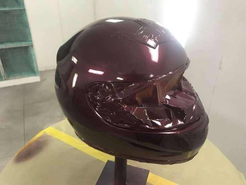 Ron Burgundy Pearl Helmet