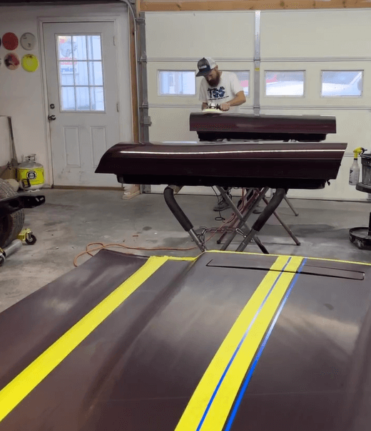 Tamco Paint Ron Burgundy Pearl in 1970 Chevrolet Chevelle SS