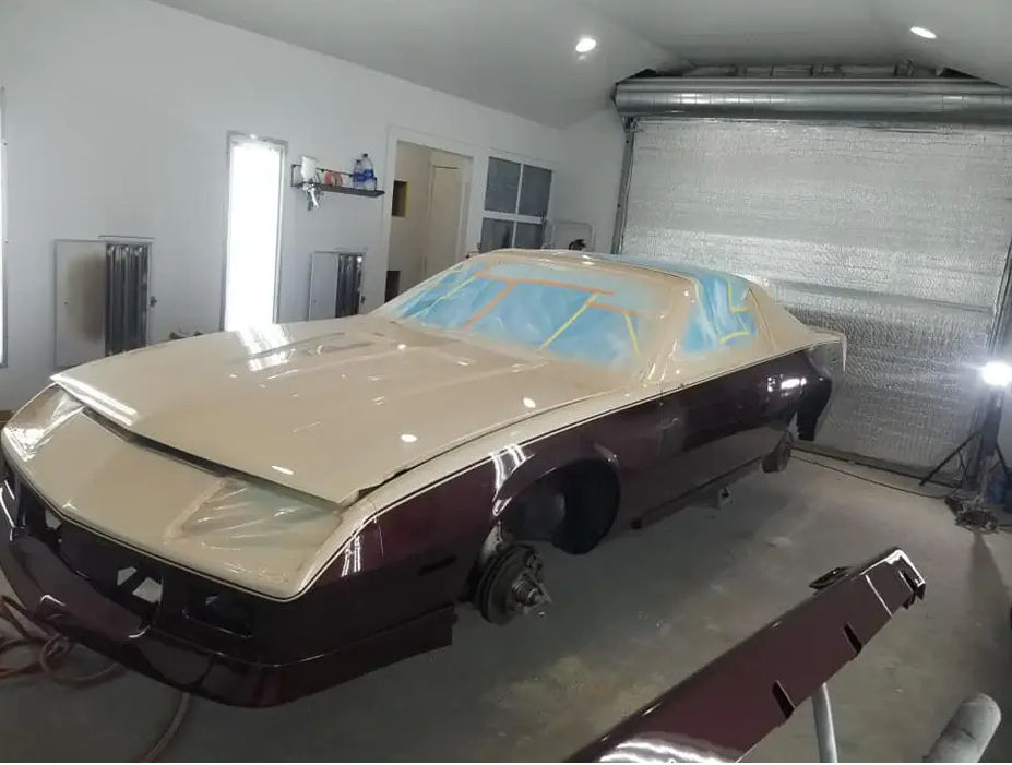 Tamco Paint 1992 Chevrolet Camaro Z28 Ron Burgundy Pearl 