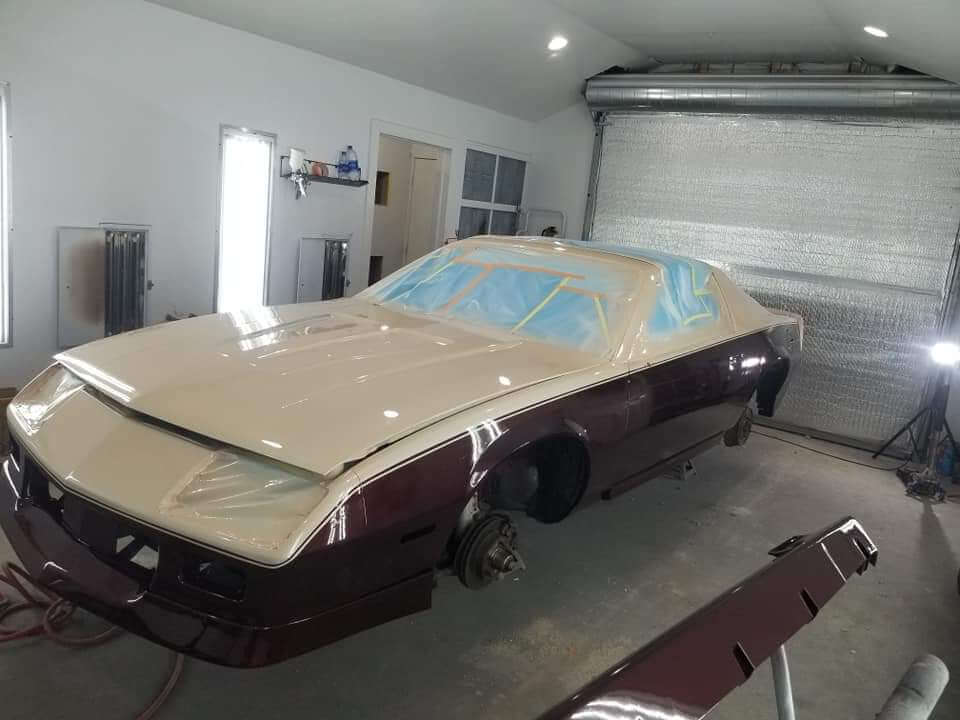 Tamco Paint 1992 Chevrolet Camaro Z28 Ron Burgundy Pearl 