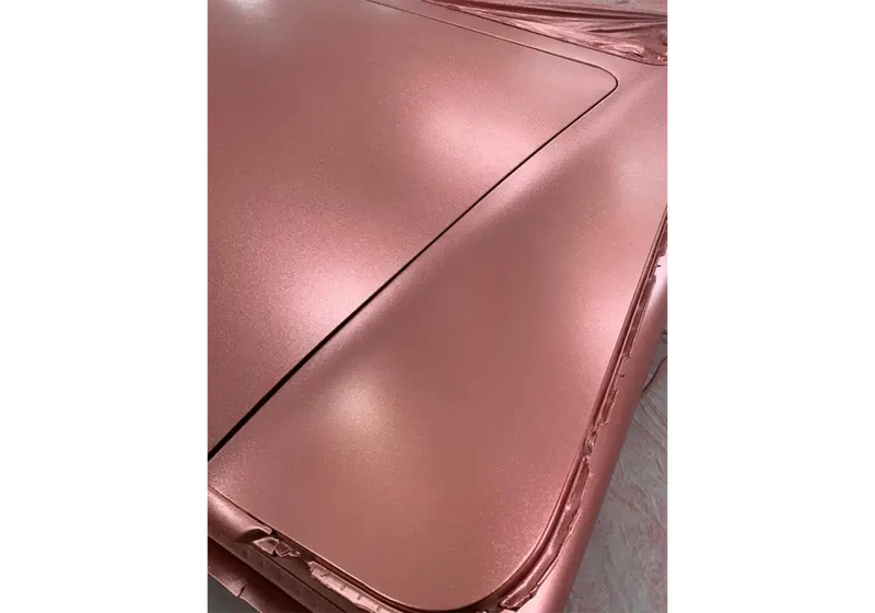 Rose Gold Car