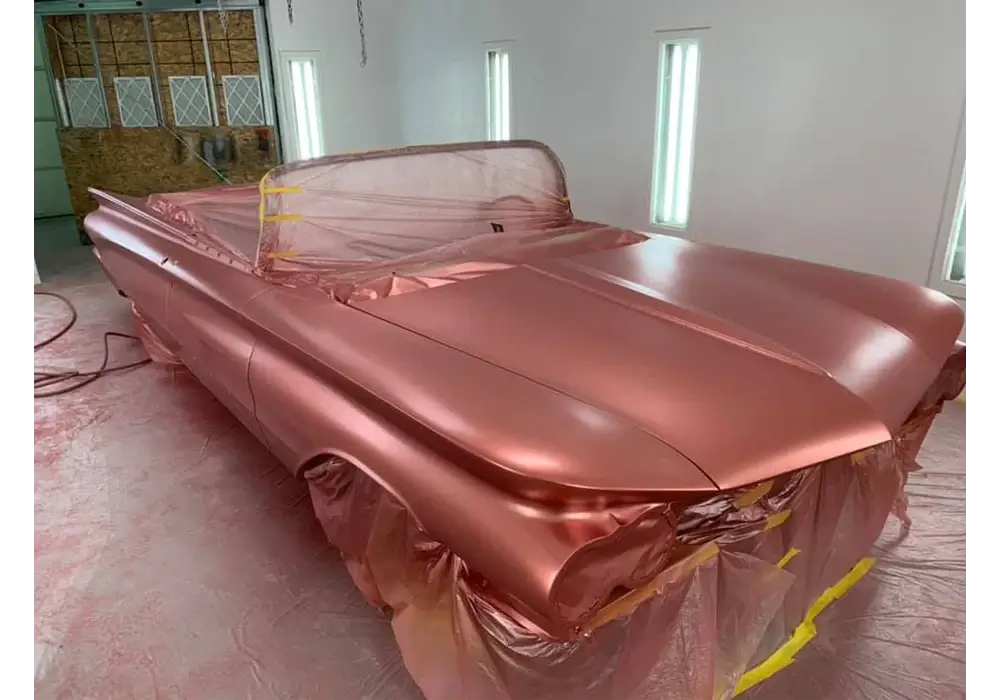 Rose Gold Nissan 240 SX