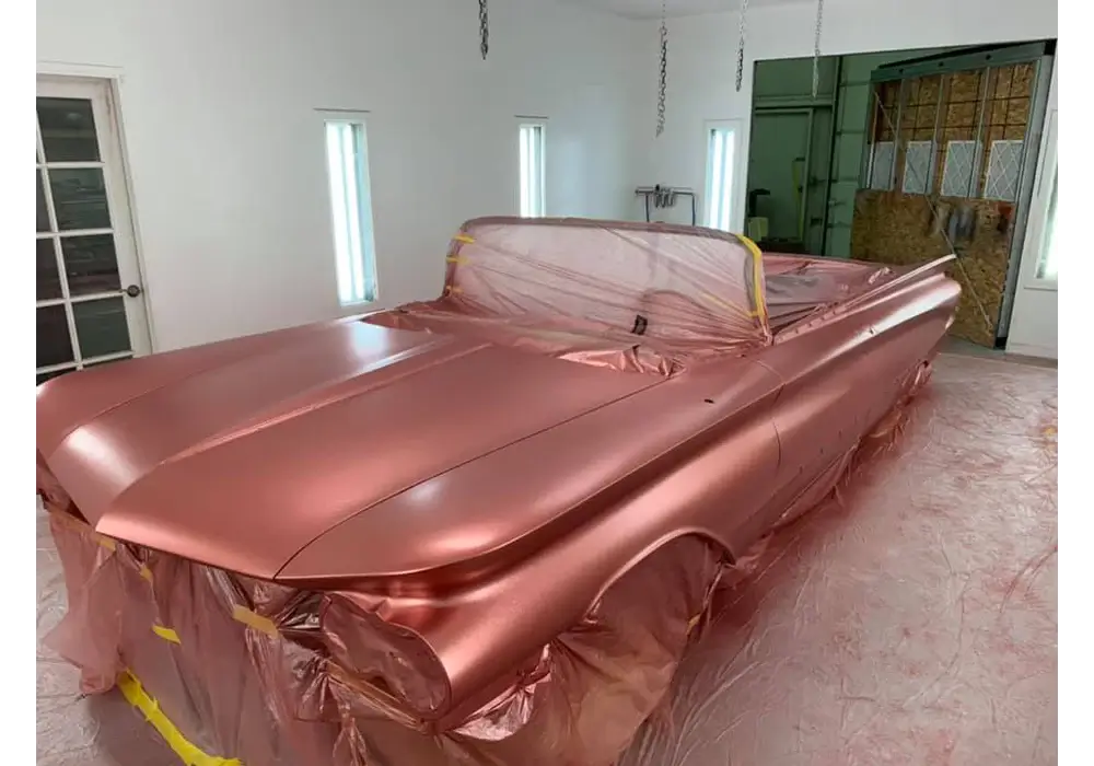 Rose Gold Nissan 240 SX