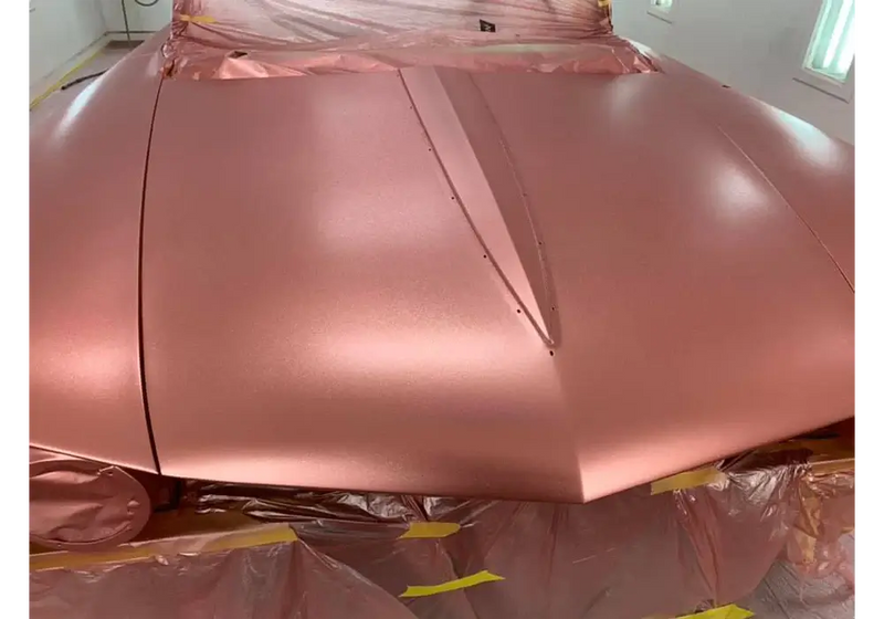 Rose Gold Car