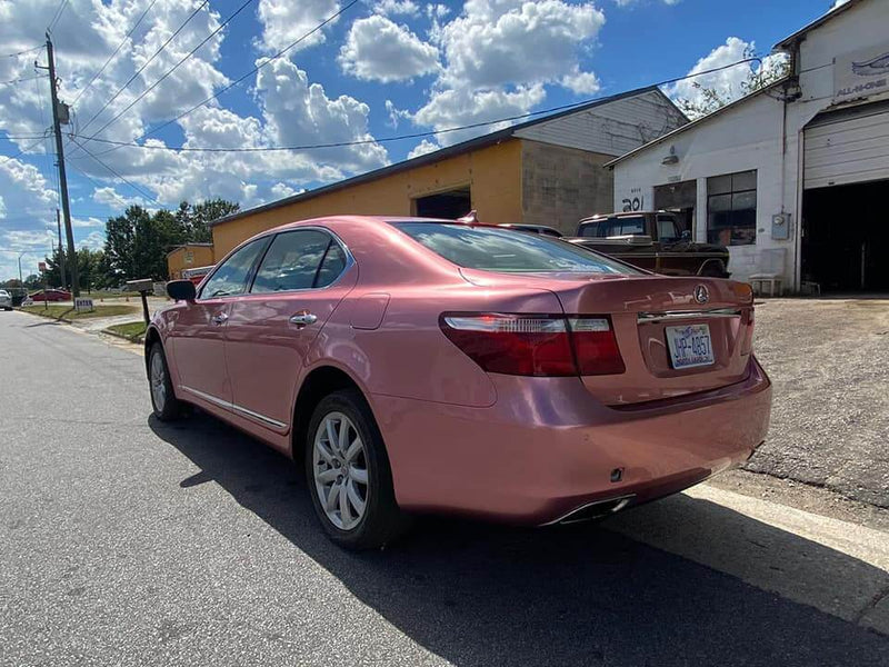 Rose Gold Car