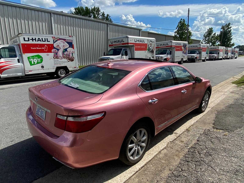 Rose Gold Car