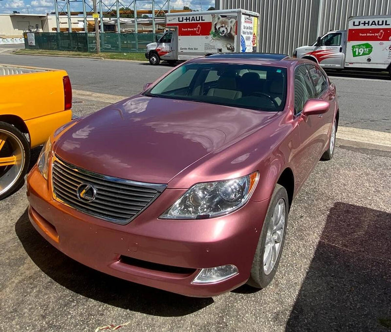 Rose Gold Car