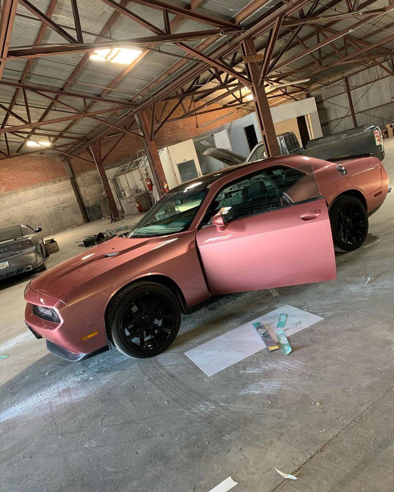 Rose Gold Car