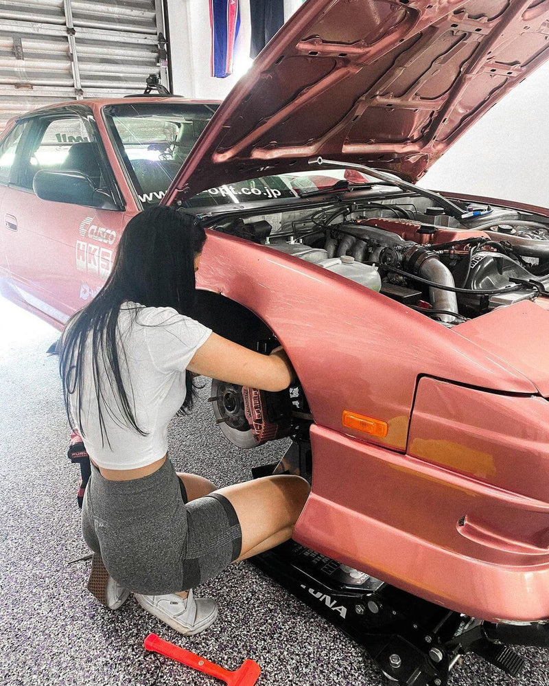 Rose Gold Car