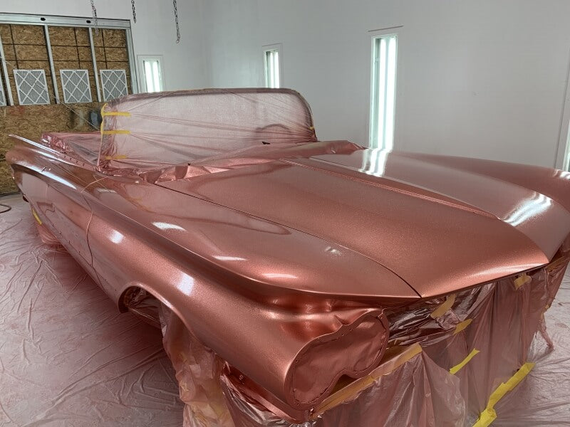 Rose Gold Car