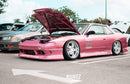 Rose Gold Nissan 240 SX