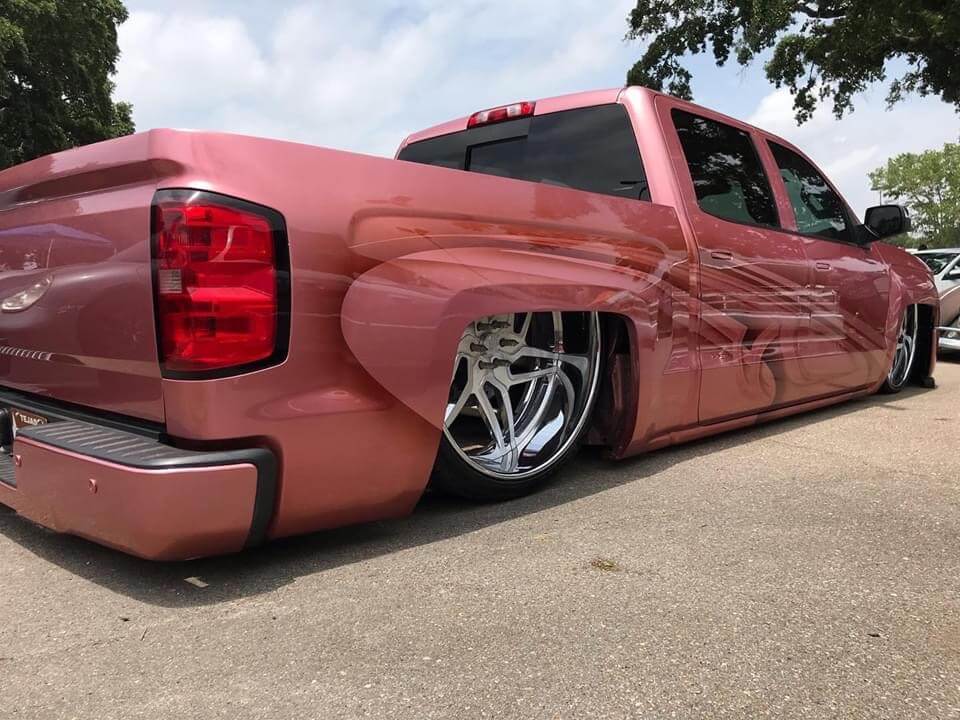 Rose Gold Nissan 240 SX
