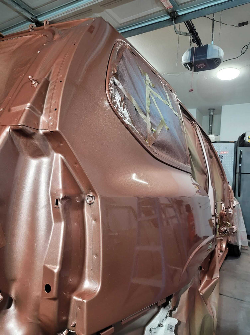 Rose Gold Car