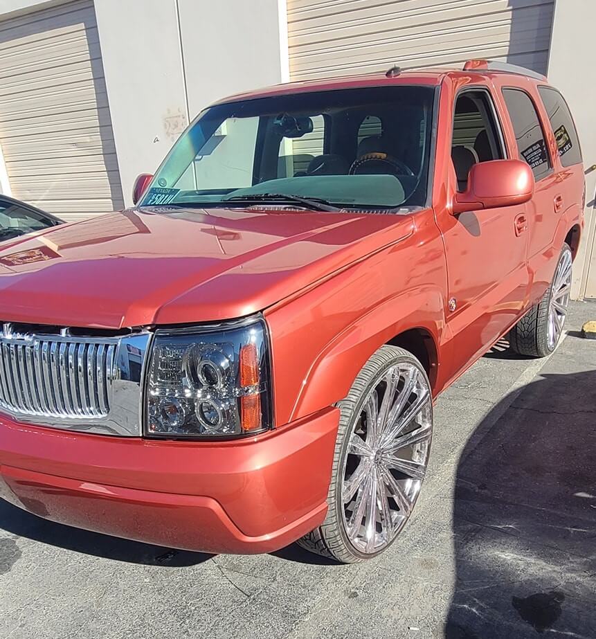 Rose Gold 2004 Cadillac Escalade