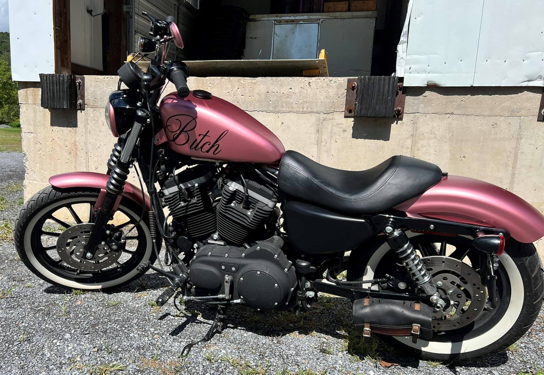 Rose Gold 2007 Harley Davidson