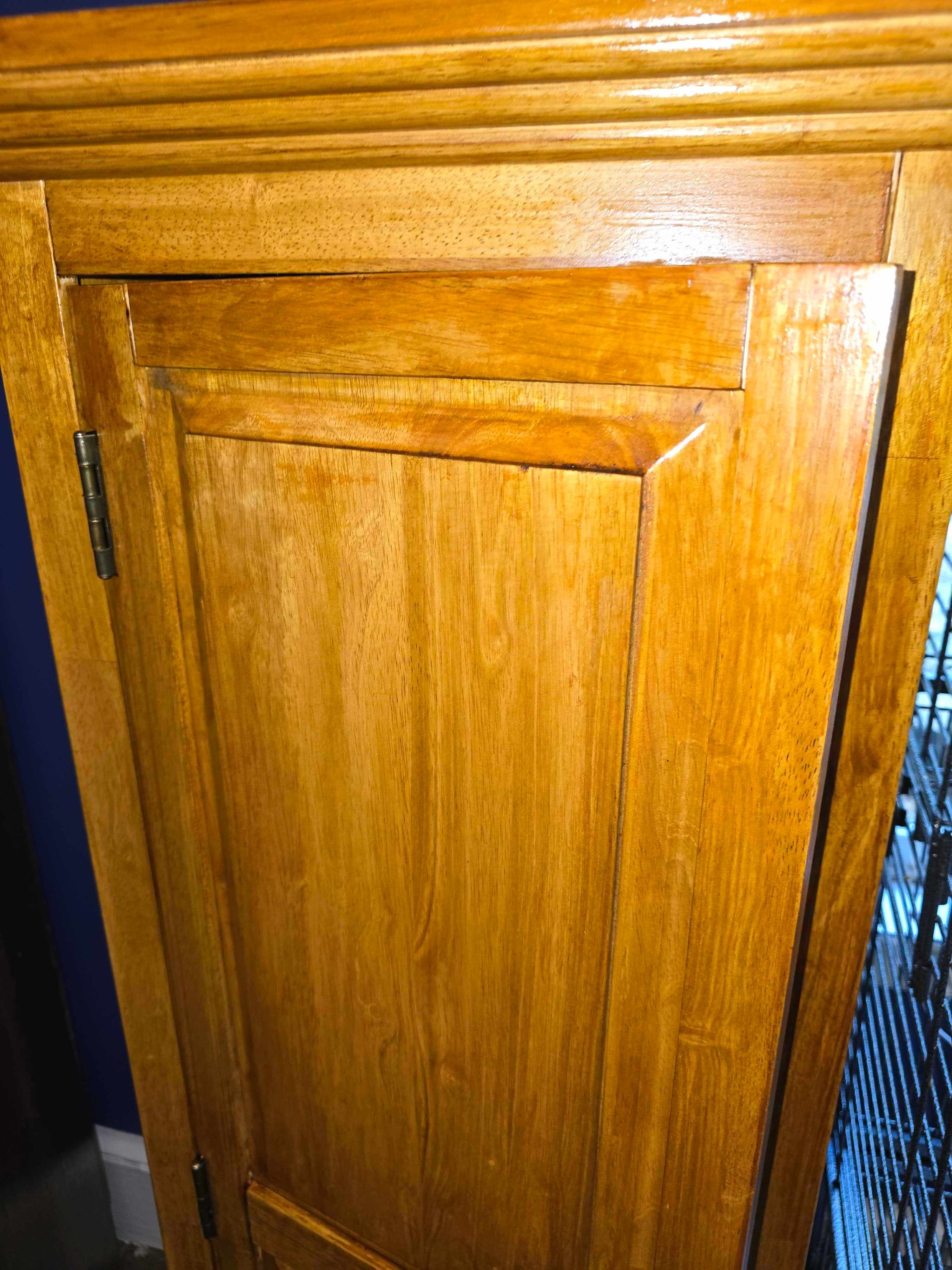 Tamco Paint Rusted Gold Wood Stain on 1 Door Storage Cabinet