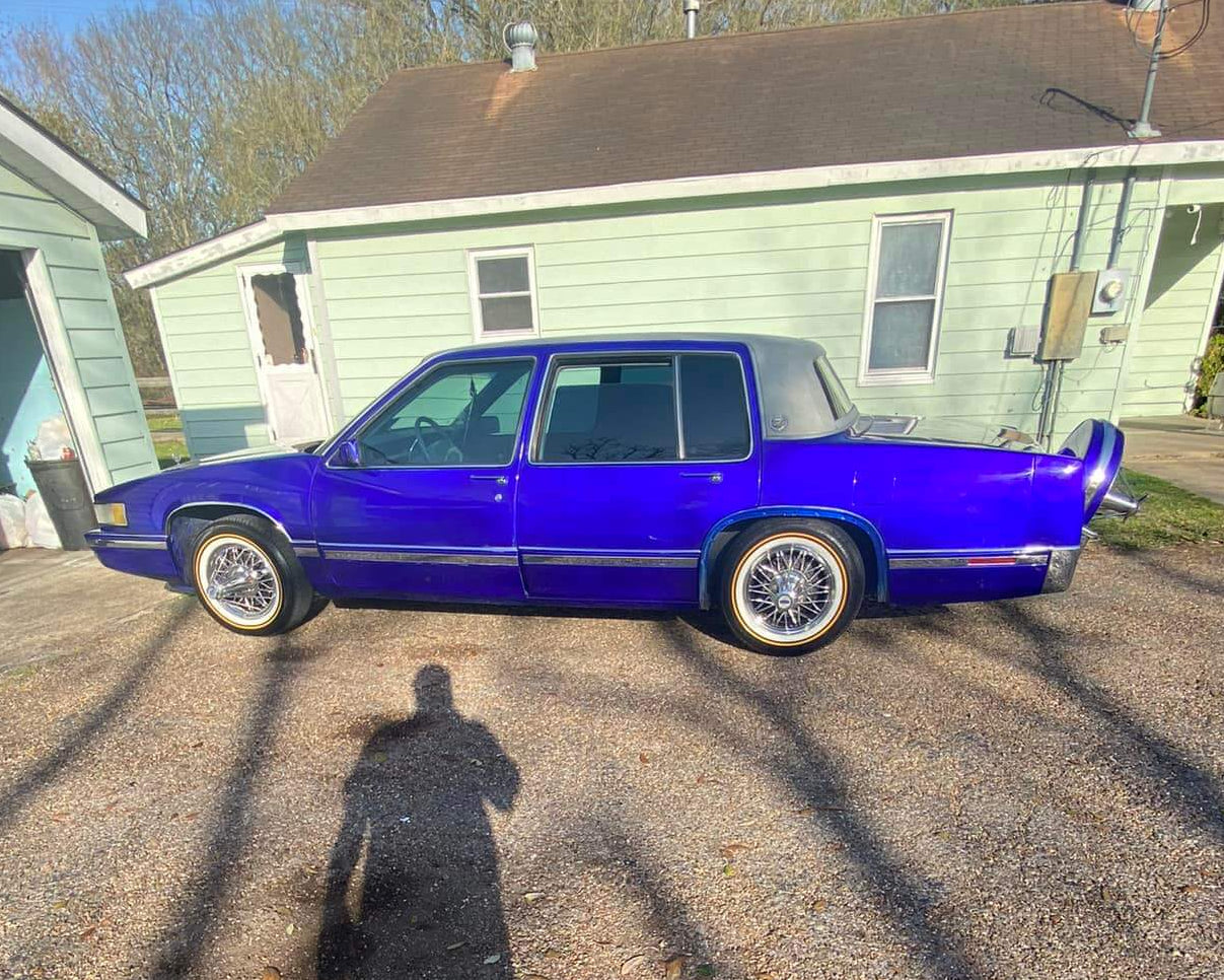 Tamco Paint Socal Blue Candy Pearl in Cadillac Fleetwood