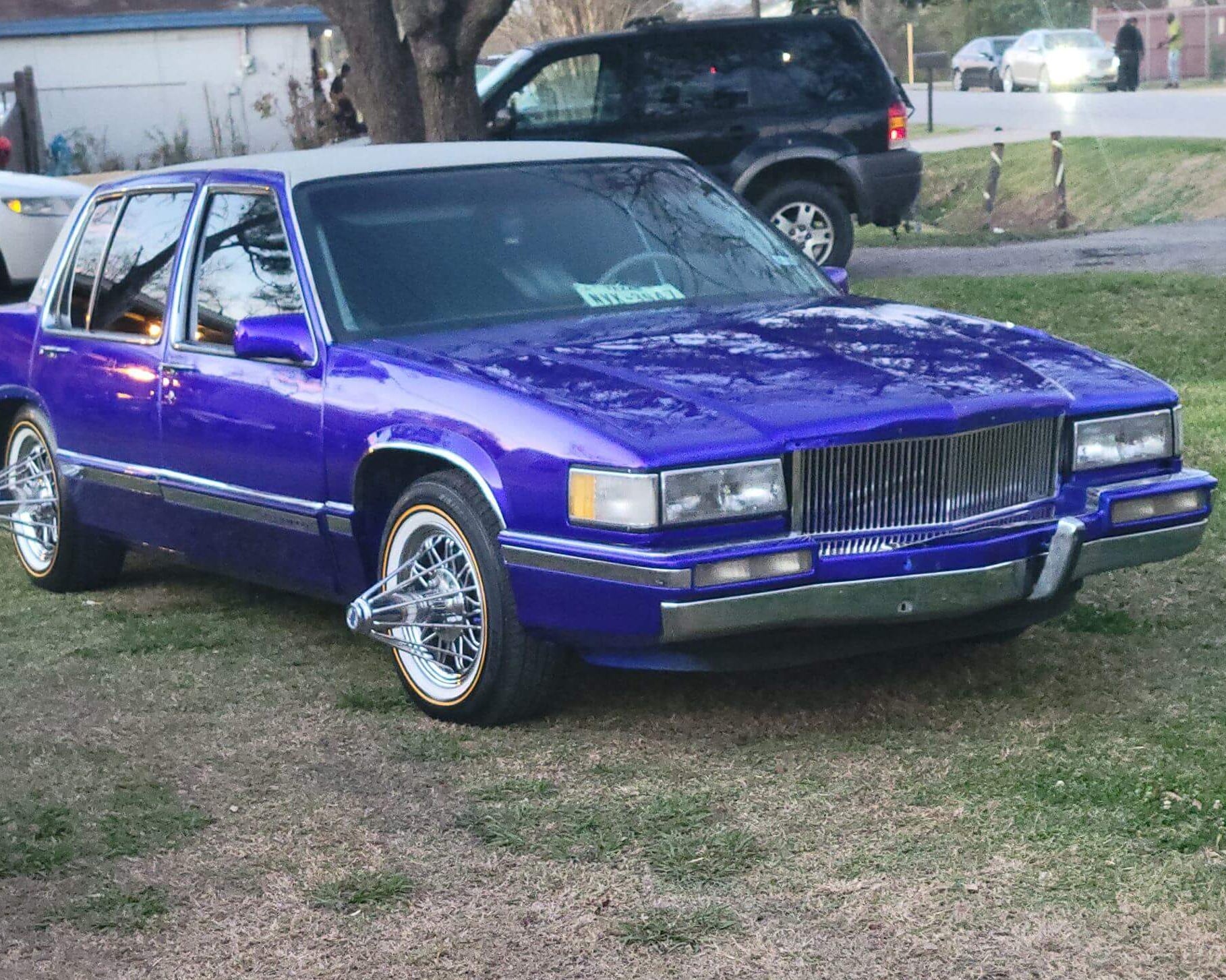 Tamco Paint Socal Blue Candy Pearl in Cadillac Fleetwood
