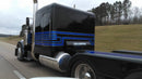 Tamco Paint Sinister Triple Reboot Blue and Blue Nitrous on Peterbilt 379