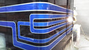 Tamco Paint Sinister Triple Reboot Blue and Blue Nitrous on Peterbilt 379