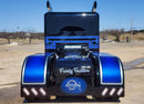 Tamco Paint Sinister Triple Reboot Blue and Blue Nitrous on Peterbilt 379