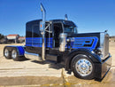Tamco Paint Sinister Triple Reboot Blue and Blue Nitrous on Peterbilt 379