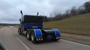 Tamco Paint Sinister Triple Reboot Blue and Blue Nitrous on Peterbilt 379