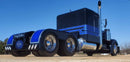 Tamco Paint Sinister Triple Reboot Blue and Blue Nitrous on Peterbilt 379
