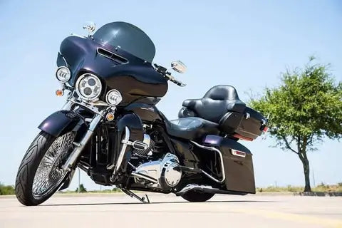 Tamco Paint Sinister Triple Reboot Purple on Motorcycle