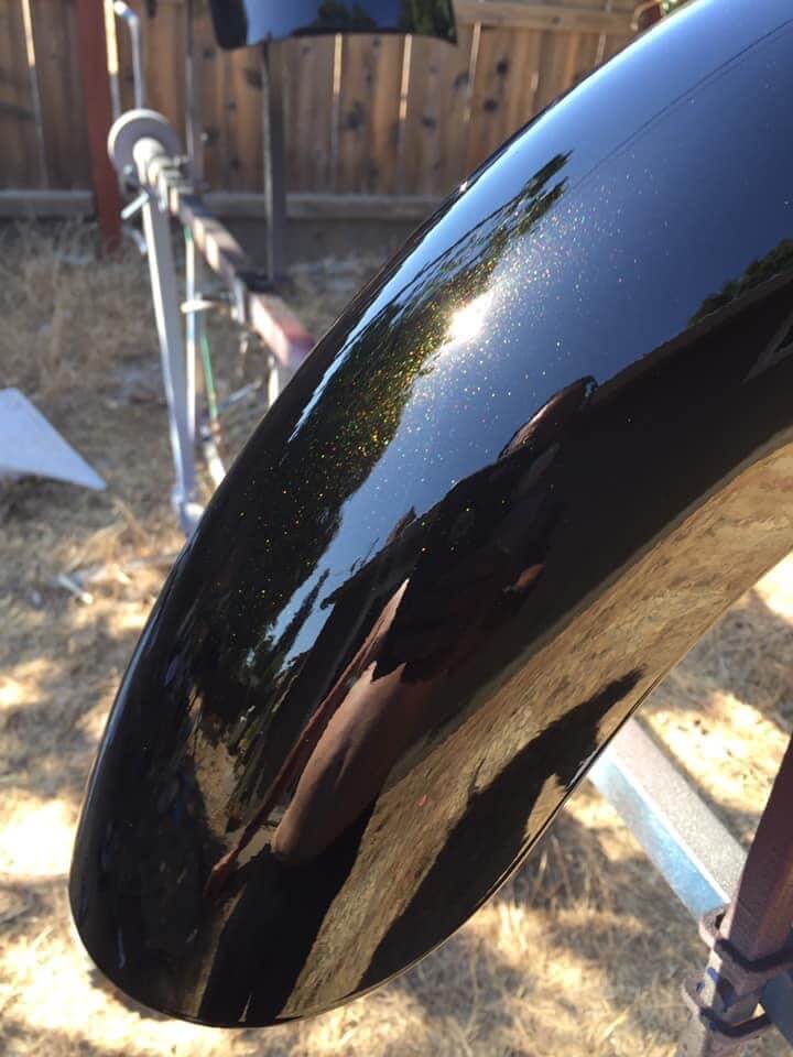 Tamco Paint Sinister Triple Reboot Purple on Motorcycle Parts