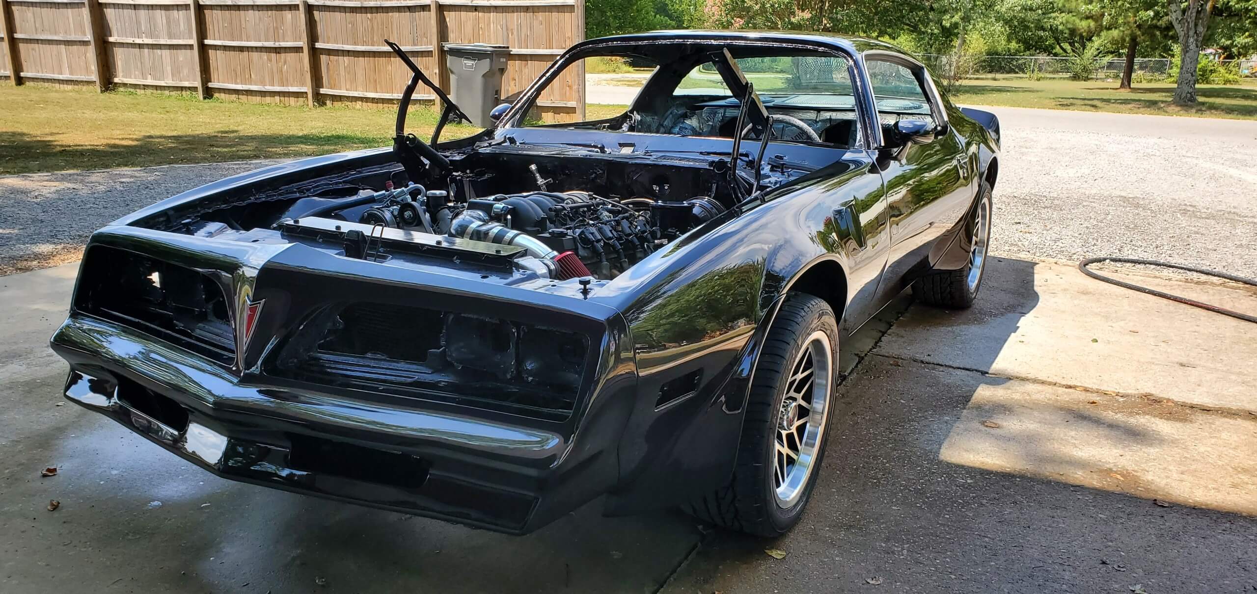 Tamco Paint Sinister Triple Reboot Purple on 1980 Pontiac