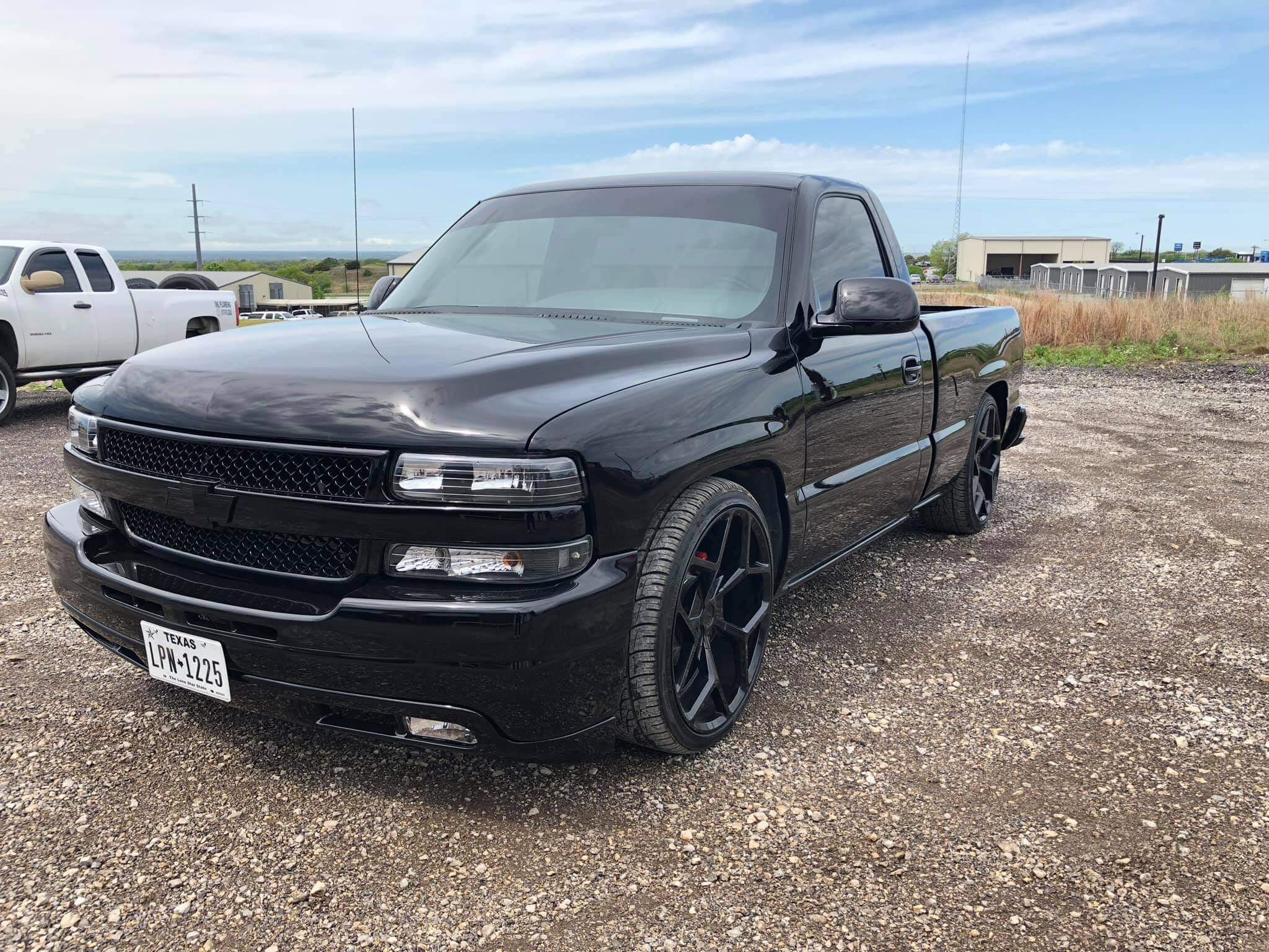 Tamco Paint Sinister Triple Reboot Purple on 1999 Chevrolet Silverado