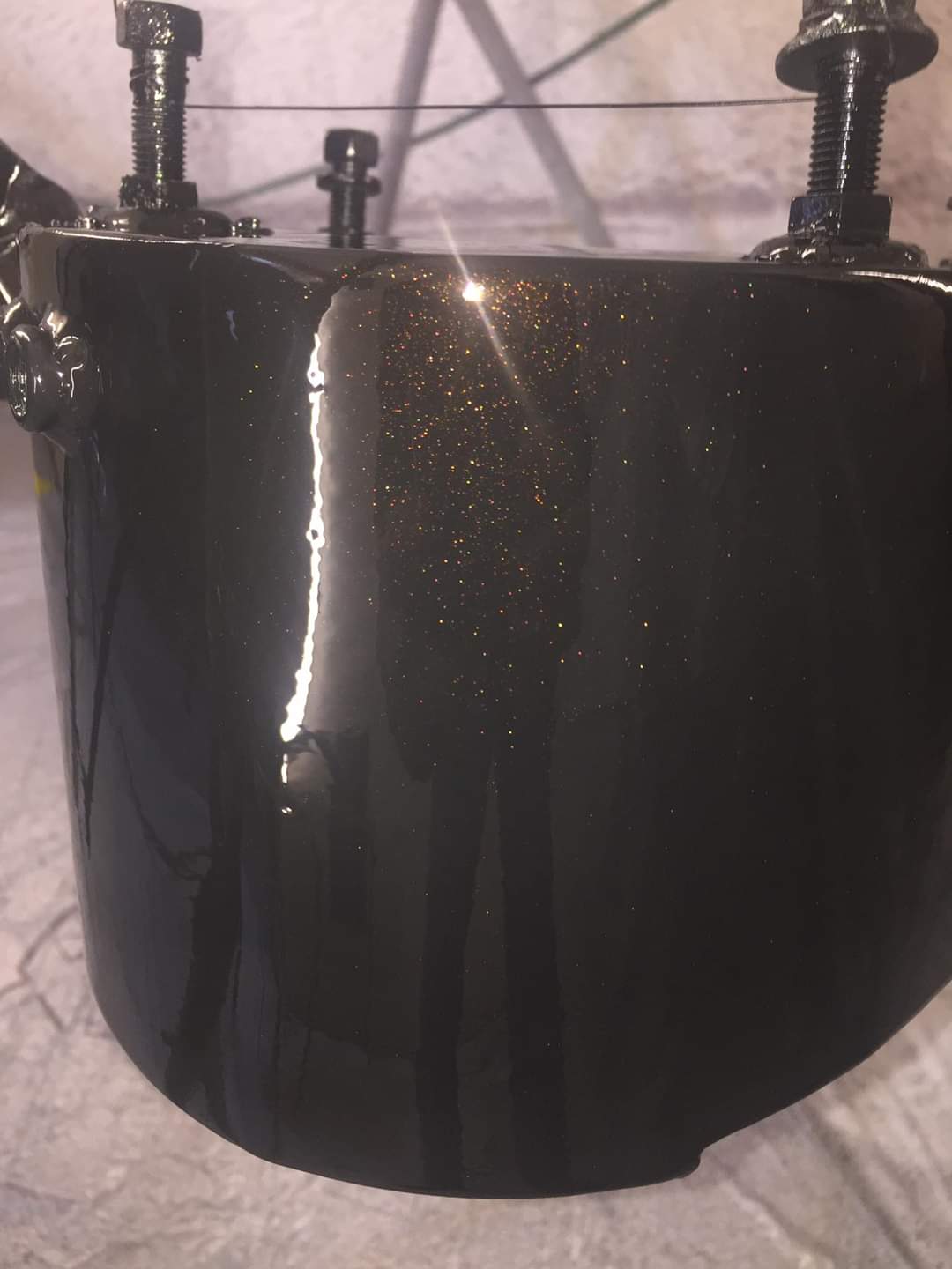 Tamco Paint Sinister Triple Reboot Purple on Motorcycle Parts
