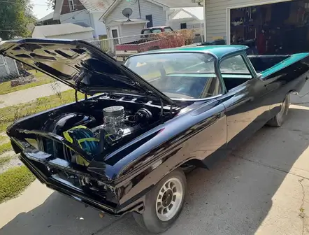 Tamco Paint Sinister Triple Reboot Purple on 1960 Chevrolet El Camino