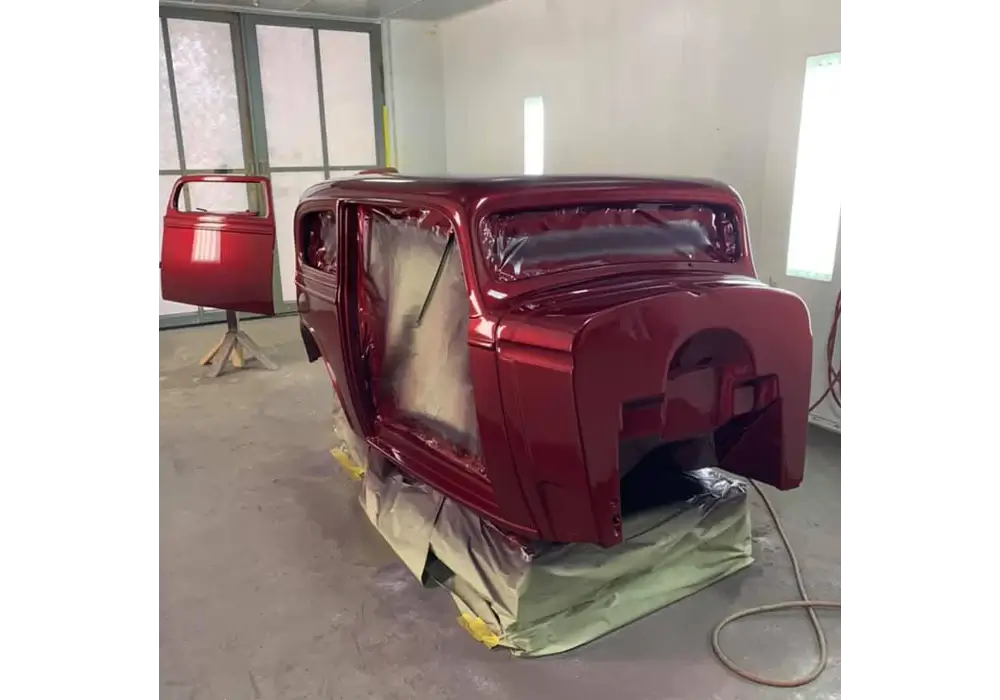 Tamco Paint 1932 Ford 3 Window Coupe Sangria 
