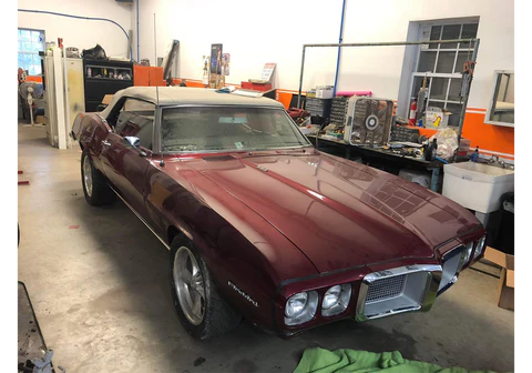 Tamco Paint Sangria in 1964 Pontiac Firebird