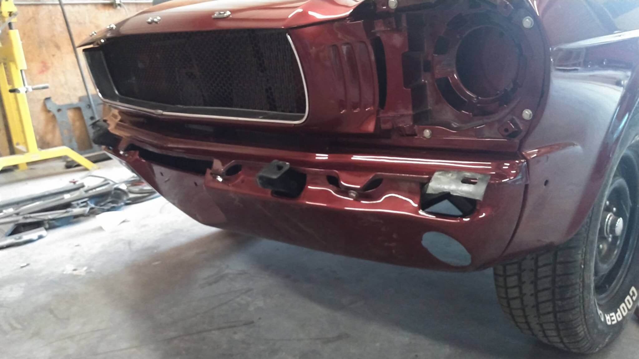 Tamco Paint Sangria on Ford Mustang