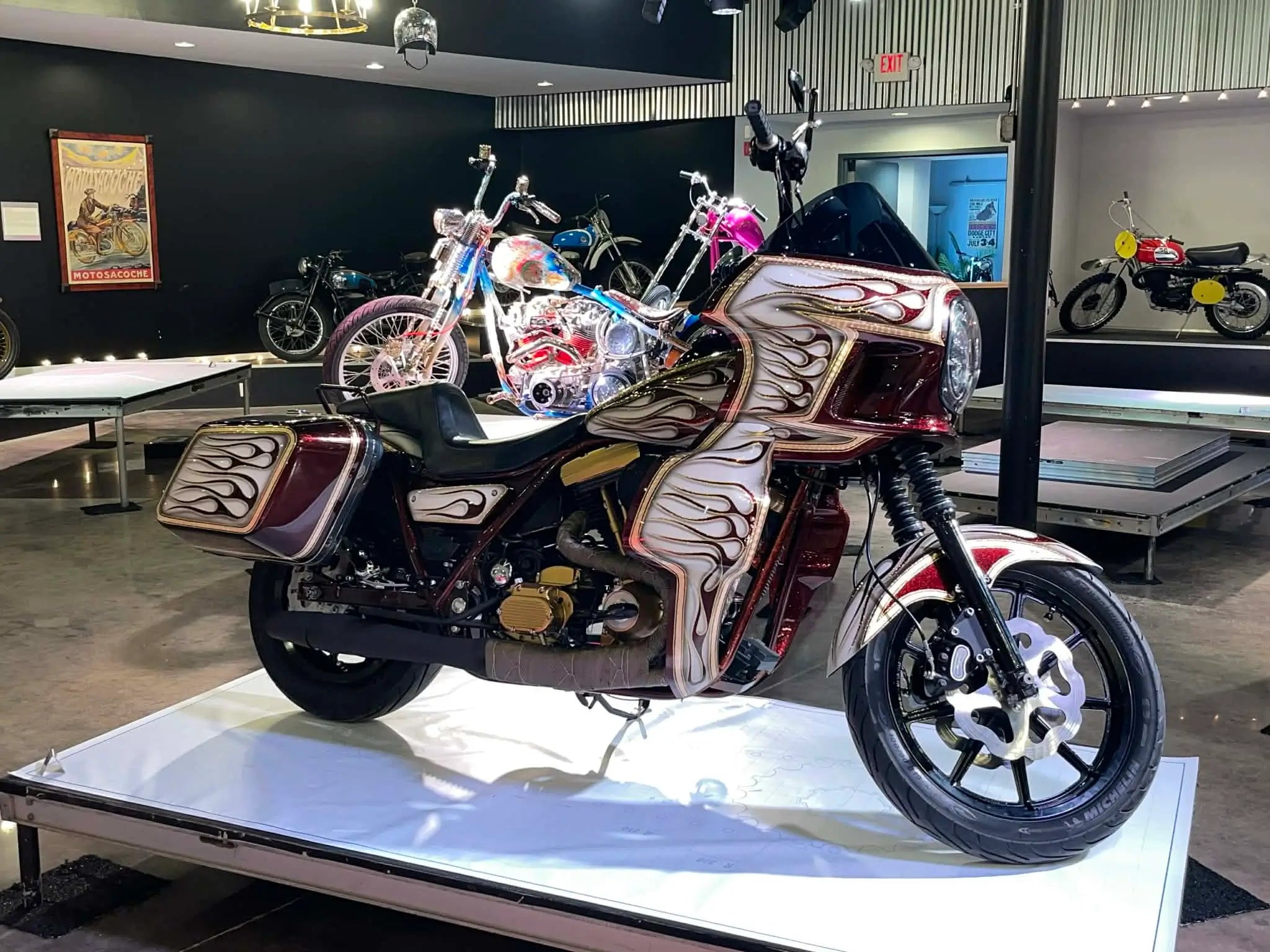 Tamco Paint Sasparilla Candy Concentrate on Harley-Davidson FXR