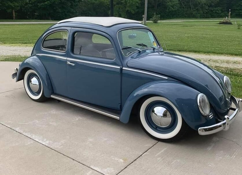 Capri Blue Volkswagen Beetle Coupe