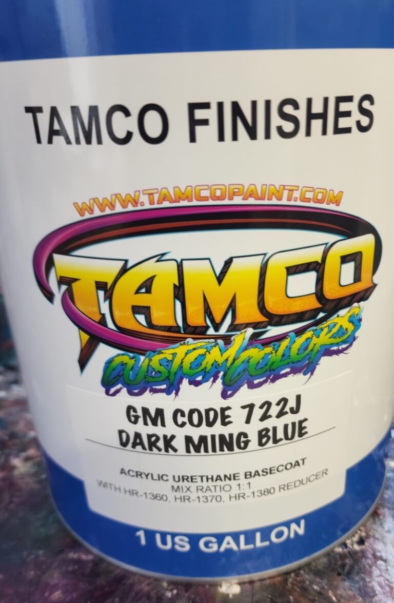 Dark Ming Blue OEM Basecoat