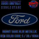 Ford Bright Dark Blue Metallic