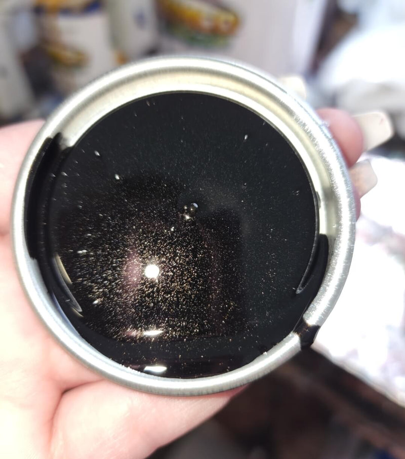 Black Metallic Color Paint