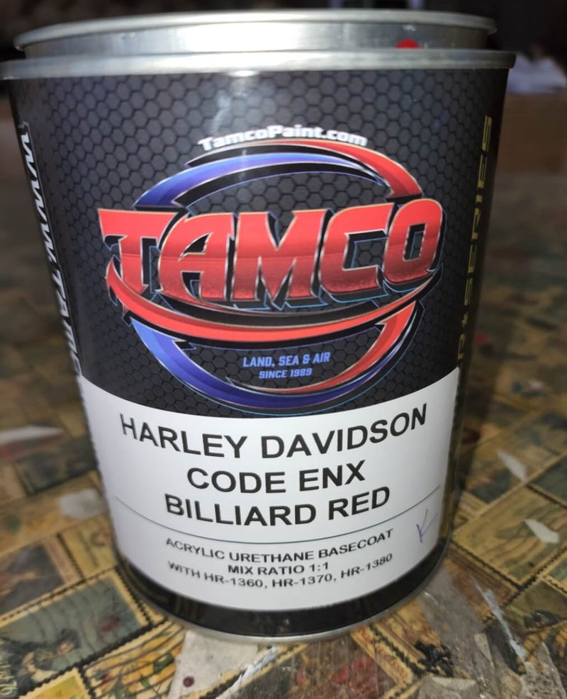 Harley Davidson Billiard Red Can