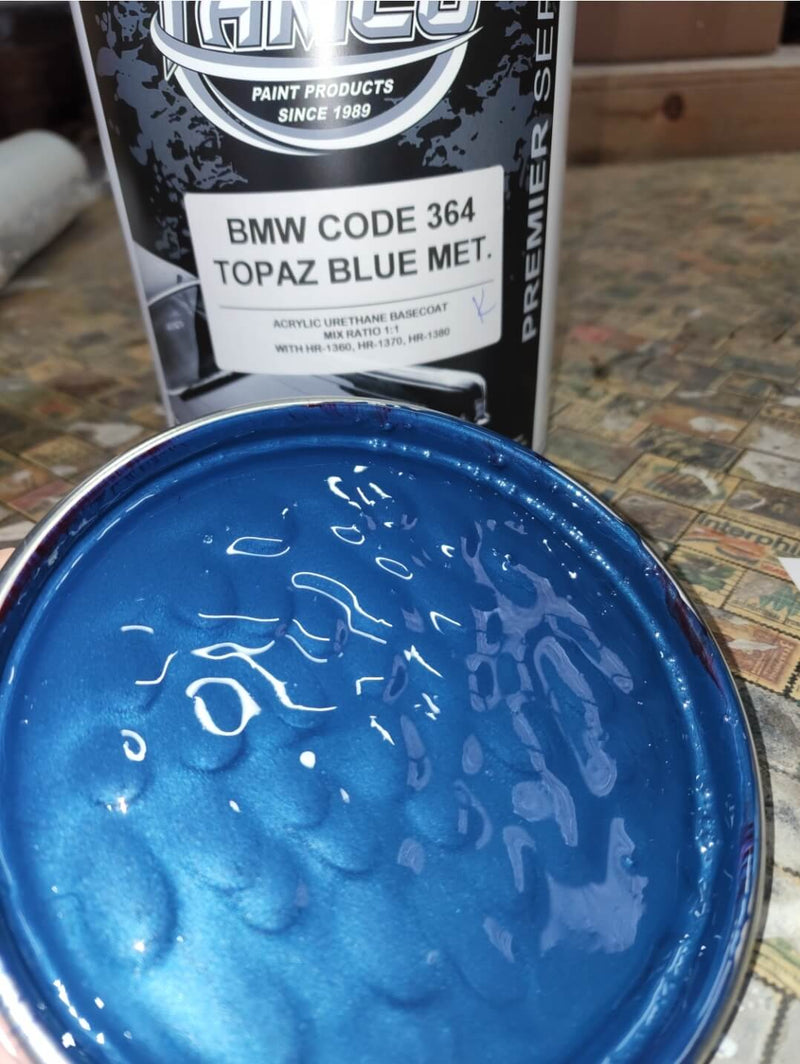 Topaz Blue OEM Basecoat