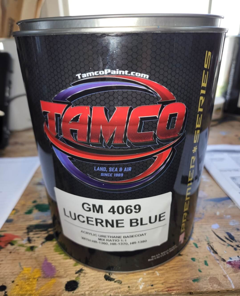 將軍7 GM Lucerne Blue Metallic | 26 / 976 / 4069 | 1970-1973 | OEM