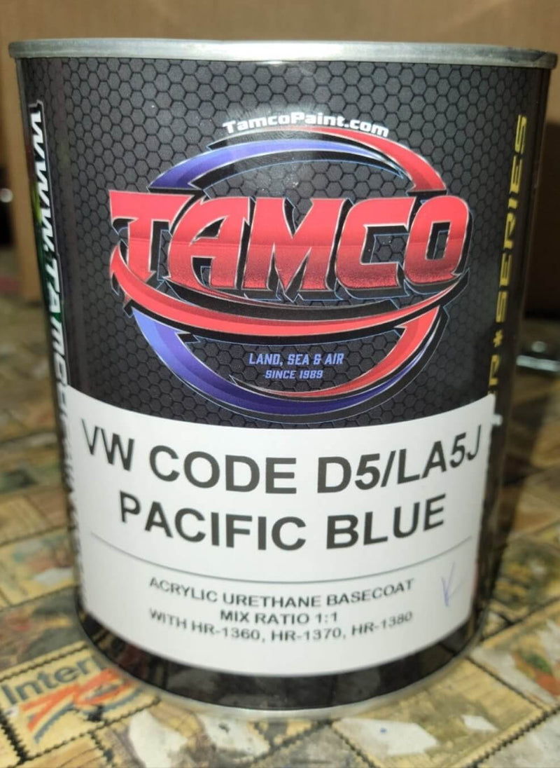 Pacific Blue Color Paint